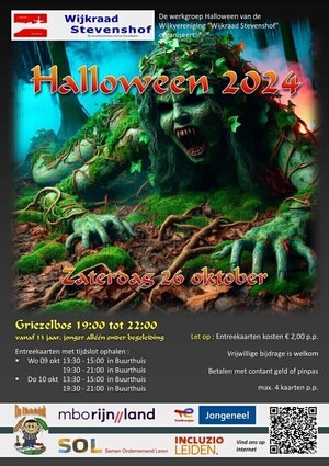 Halloween in de Stevenshof: Griezelbos