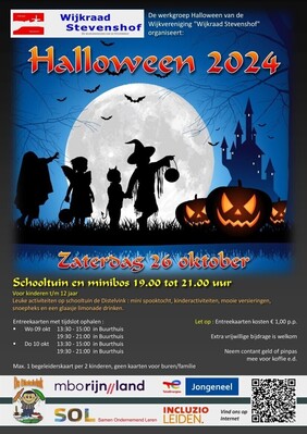 Halloween in de Stevenshof: Minibos