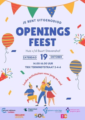 Openingsfeest Huis van de Buurt