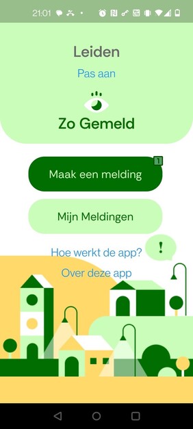 Nieuwe app voor meldingen in de buitenruimte